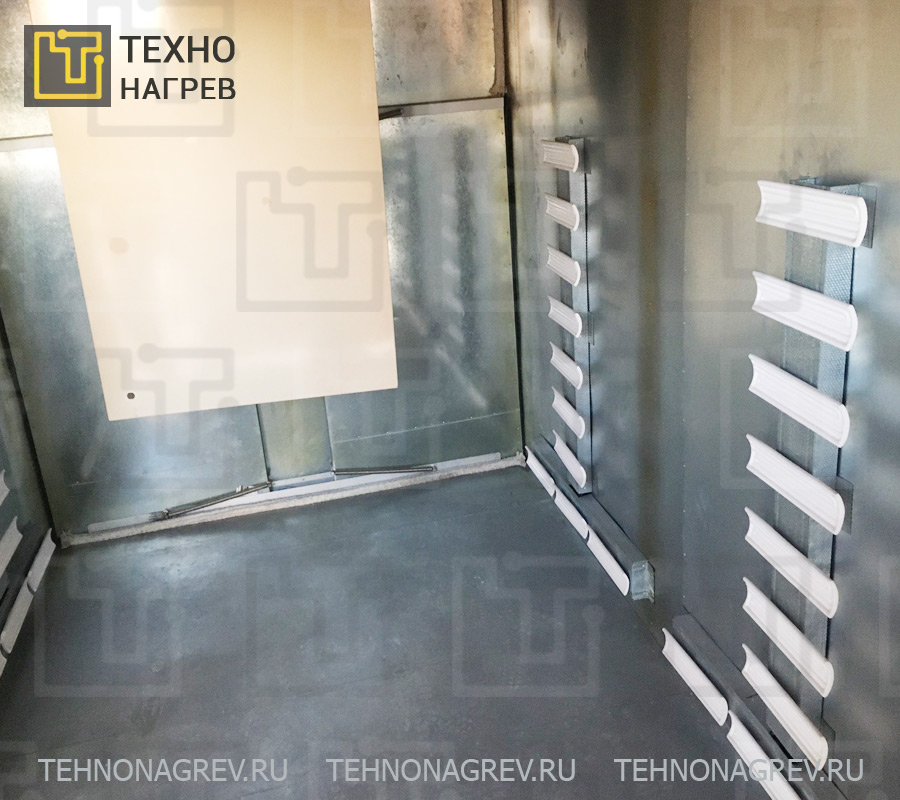 Печи полимеризации для порошковой окраски металла фото - 3 | Технонагрев
